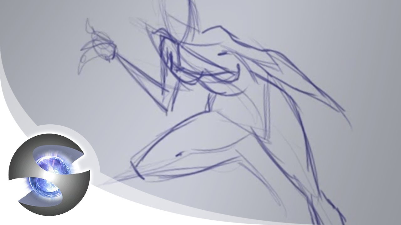 1280x720 How I Sketch Poses - Sketches Of Lightning