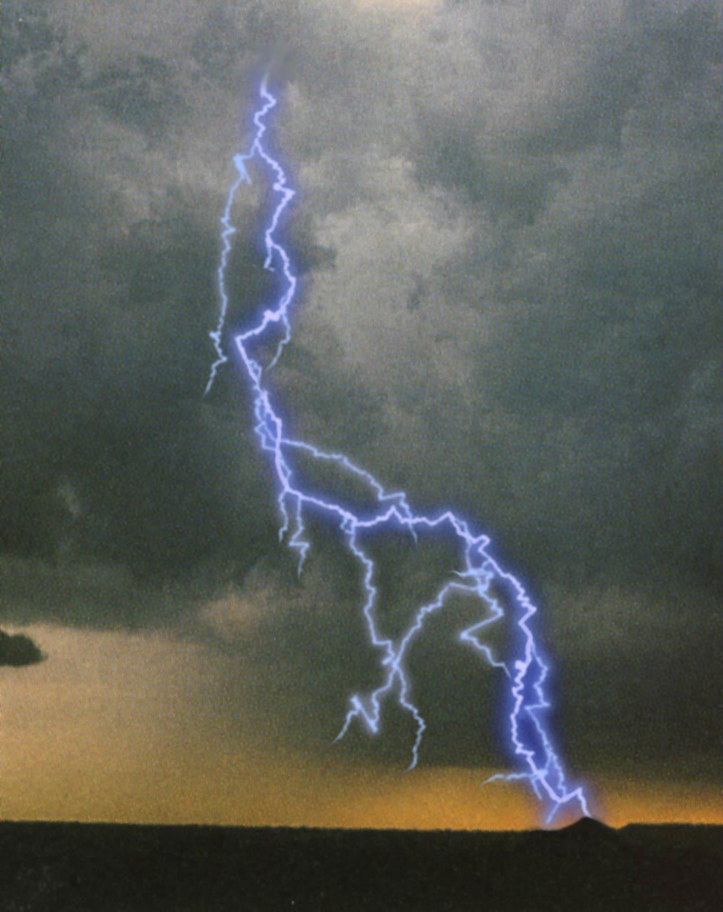 1013x1277 Lightning And Thunder Andrew Glassner - Sketches Of Lightning