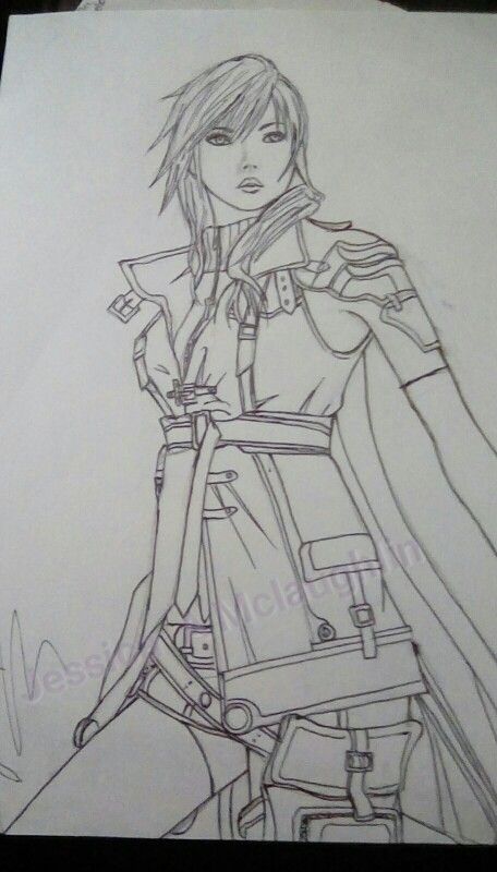 456x800 Sketch I Created Of Lightning From - Sketches Of Lightning