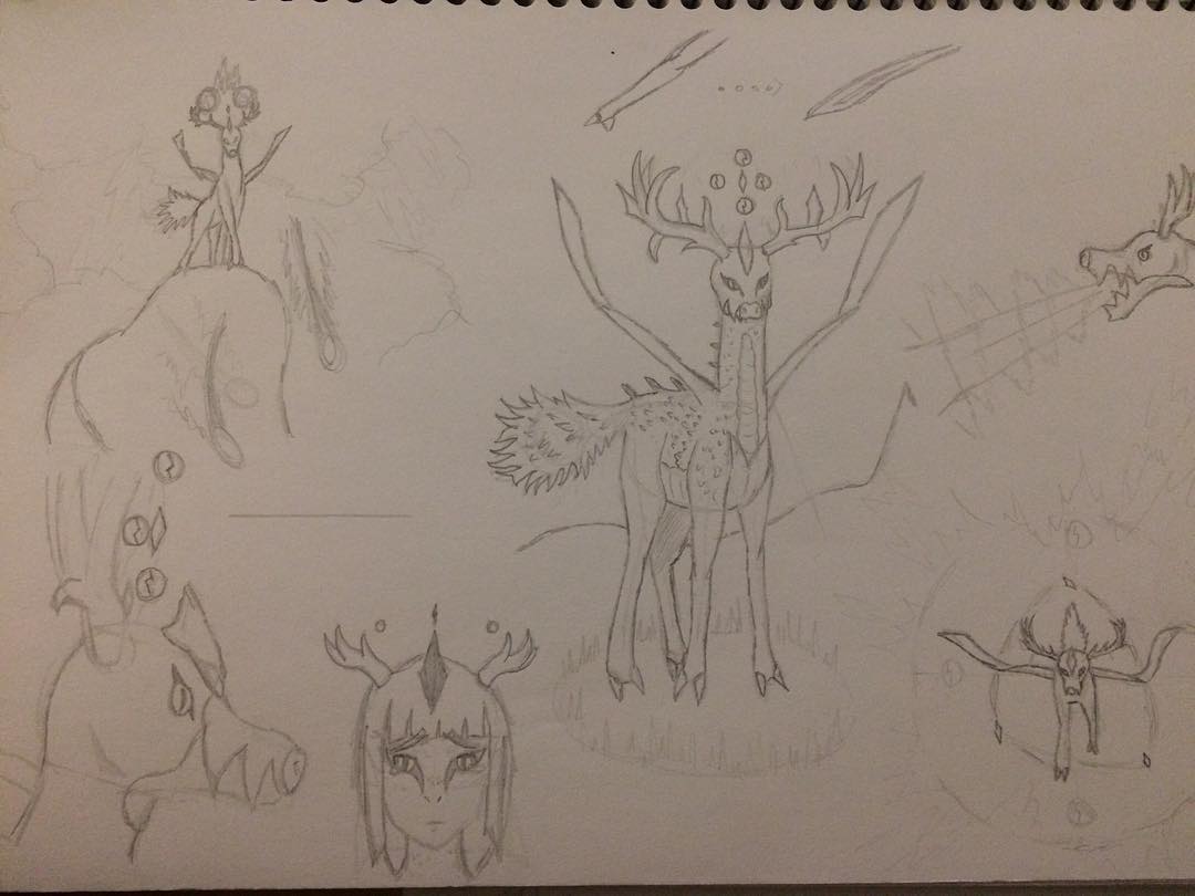 1080x810 Dragonsoulbook - Sketches Of Lightning