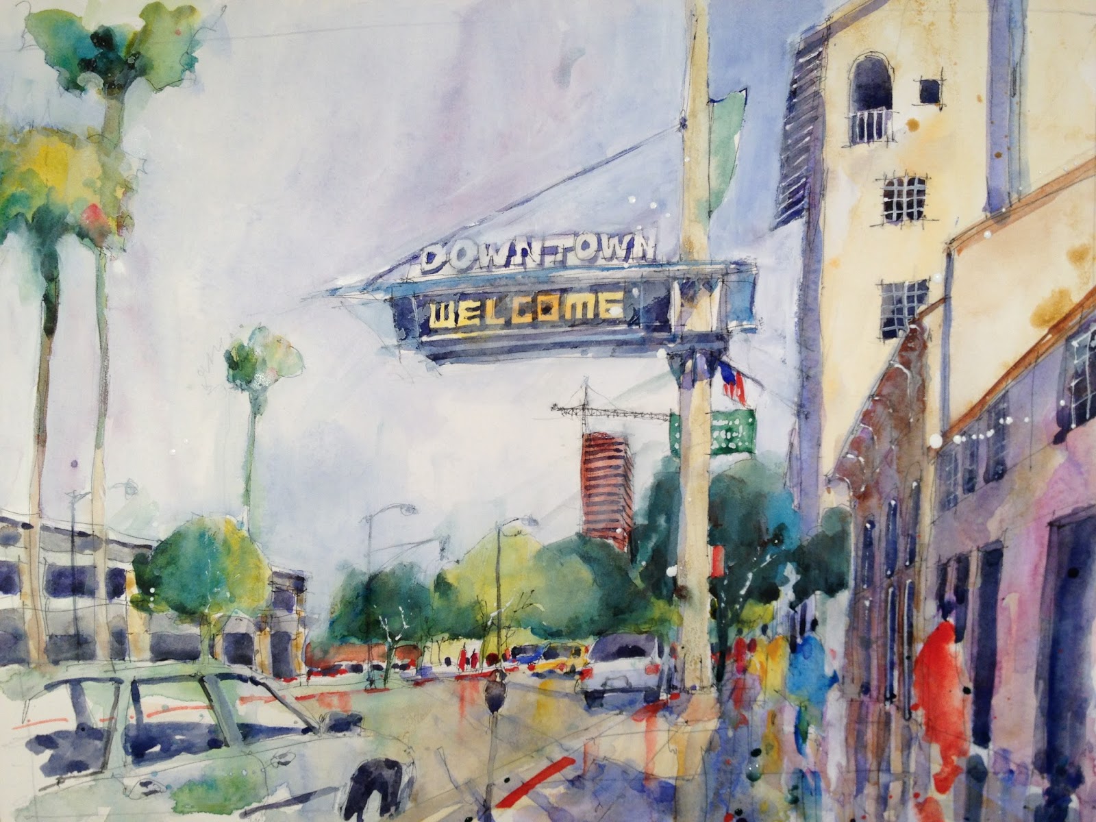 Sketches Of Los Angeles