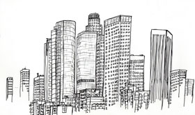 280x165 Projects Mock Studio - Sketches Of Los Angeles