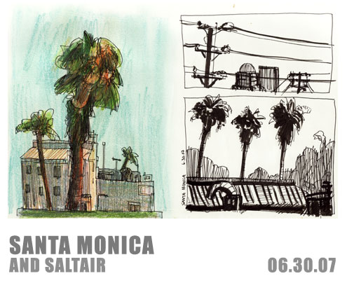 495x404 Sketches Of Los Angeles, Set 2 Giles Timms - Sketches Of Los Angeles