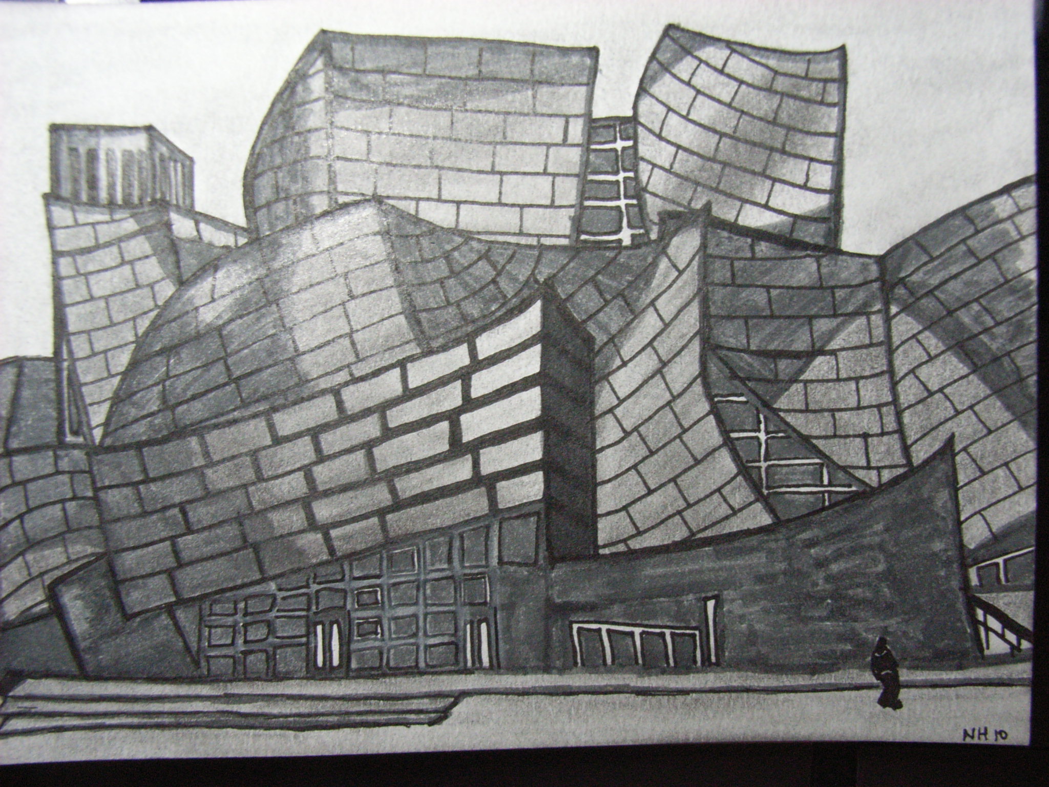 2048x1536 Walt Disney Concert Hall, Los Angeles. Designedbynatalie - Sketches Of Los Angeles