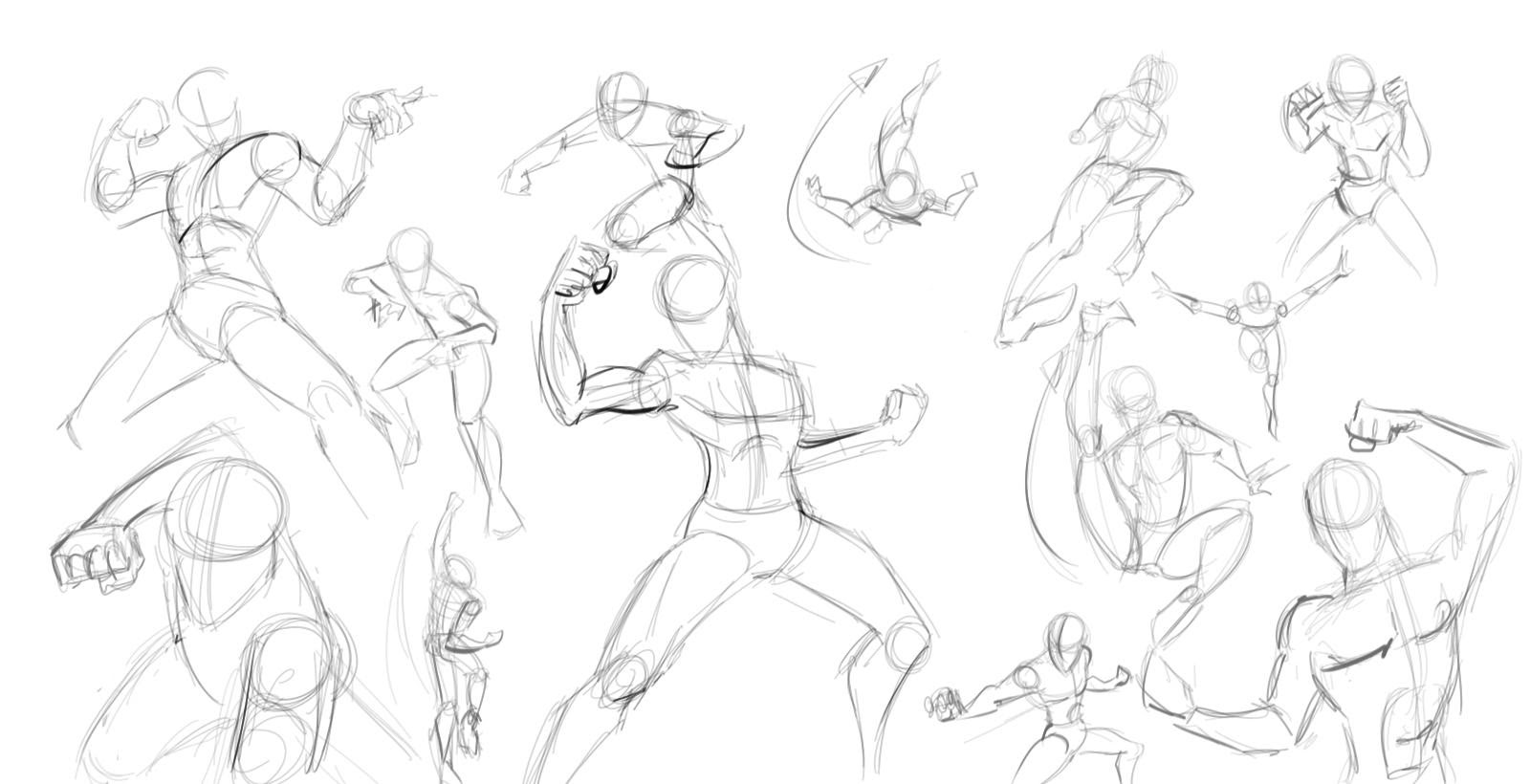1600x820 Practicing More Action Figure Sketches In Box Forms Of Men And - Sketches Of Men