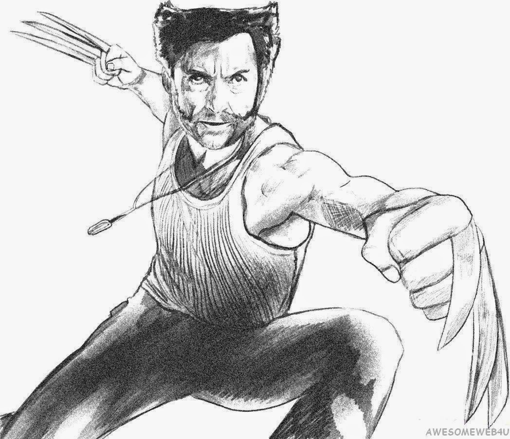 1048x903 Awesomeweb4u Sketches Of X Men - Sketches Of Men