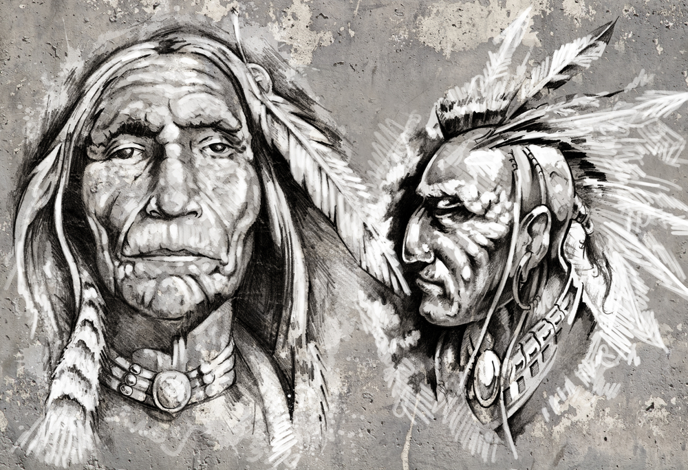 Sketches Of Native American