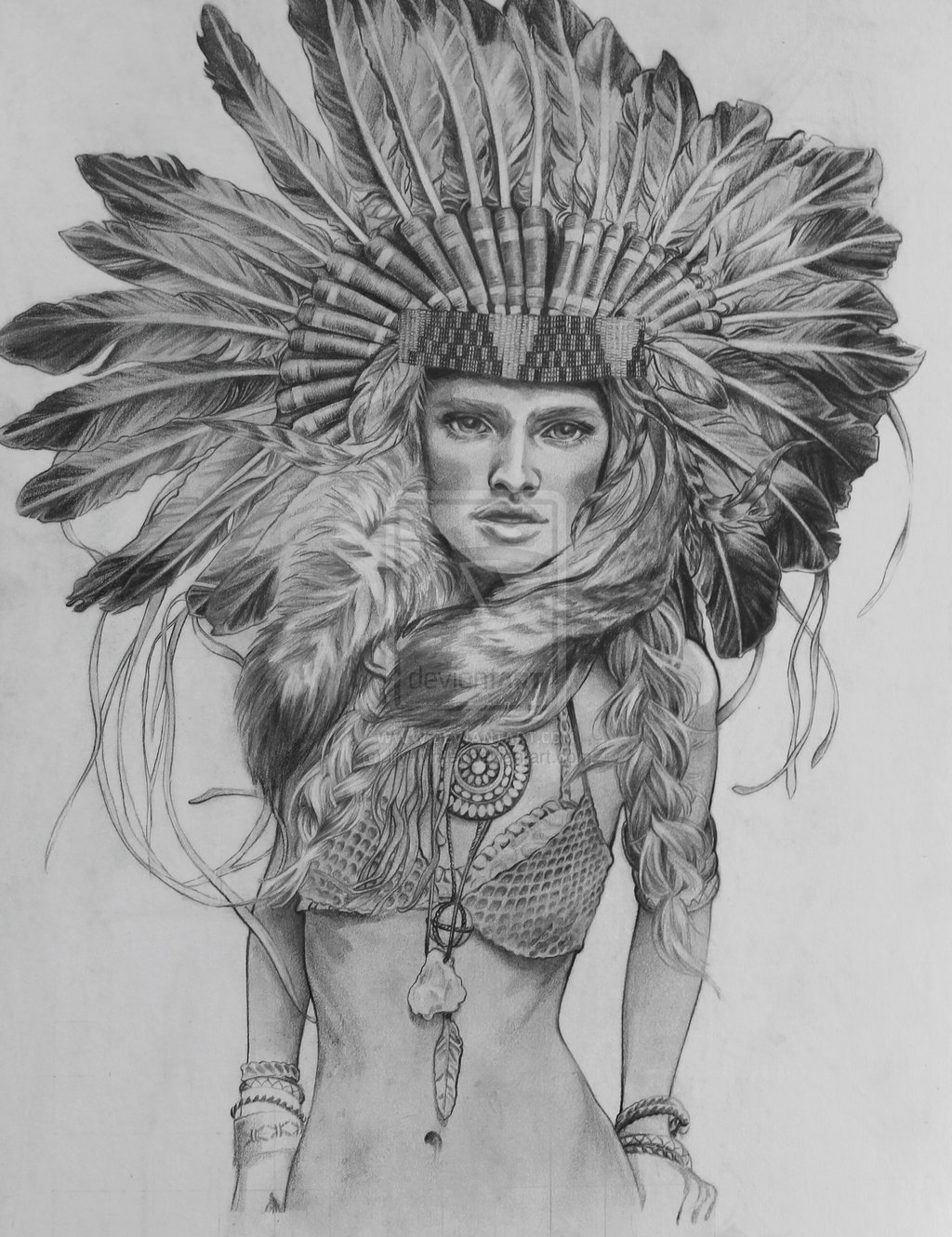 1024x1330 Collection Of Native Indian Woman Drawing High Quality, Free - Sketches Of Native American