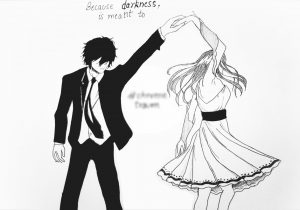 300x210 Drawings Of People Dancing Sketches Of The Dancing Couples Stock - Sketches Of People Dancing