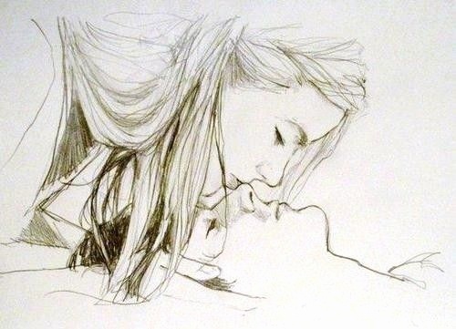 500x361 Drawing Of Kissing Elegant How To Draw People Kissing With Wikihow - Sketches Of People Kissing
