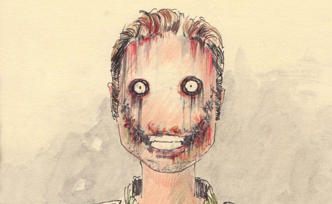 1100x675 Crazymen Sketches For A Horror Film I Create Worlds. John E - Sketches Of Science