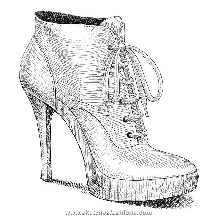 692x692 Pin By 24 Ram Tanvi Sehgal On Illustrations Drawings - Sketches Of Shoes