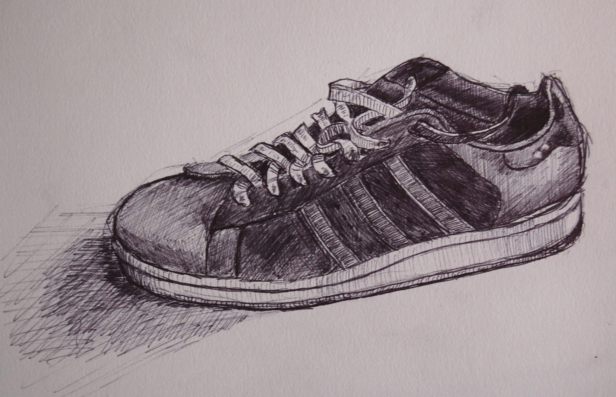 Sketches Of Shoes at PaintingValley.com | Explore collection of ...