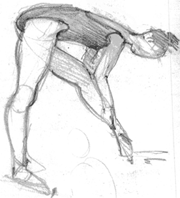 252x278 Sketches Of People - Sketches Of Things