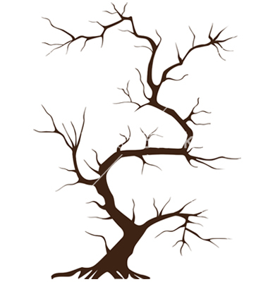 380x400 Tree Without Leaves Drawing Clipart Panda - Sketches Of Trees Without Leaves