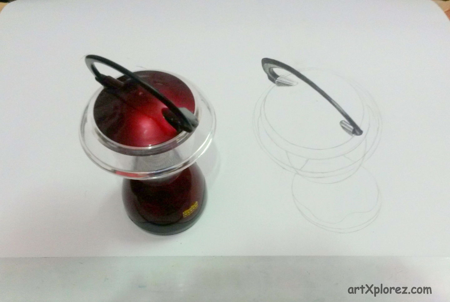 1439x967 How To Draw 3d Object Artxplorez - Sketching 3d Objects