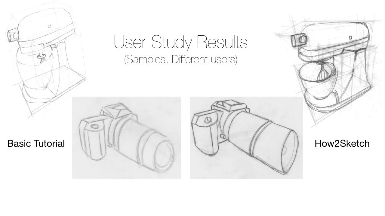 1280x720 How2sketch Generating Easy To Follow Tutorials For Sketching 3d - Sketching 3d Objects