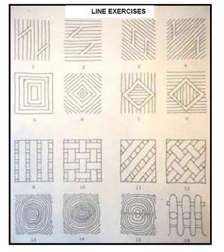 459x517 Free Hand Sketching Exercises - Sketching Exercises