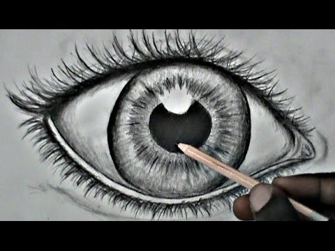 480x360 Step By Step Drawing A Realistic Eye (For Beginners) - Sketching For Beginners Step By Step