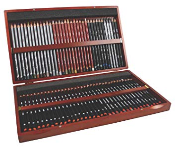 355x299 Derwent 2301902 Sketching Collection, Set Of 72 Pencils In A - Sketching Gift Set