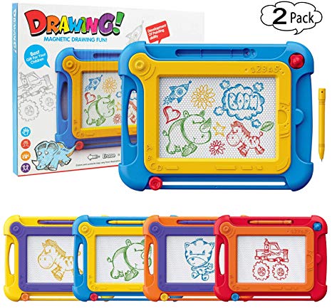 466x433 Etch A Sketch Magnetic Drawing Pad Magna Doodle Board - Sketching Gifts
