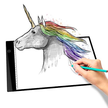 425x425 Portable Thin A4 Led Light Box Stepless Brightness - Sketching Gifts