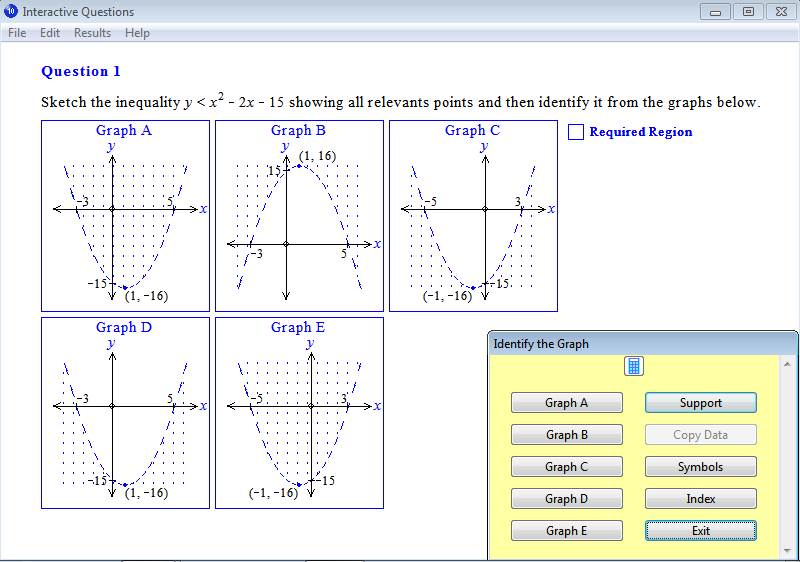 800x562 Year 10 Interactive Maths Software, Mathematics Software Or Math - Sketching Inequalities