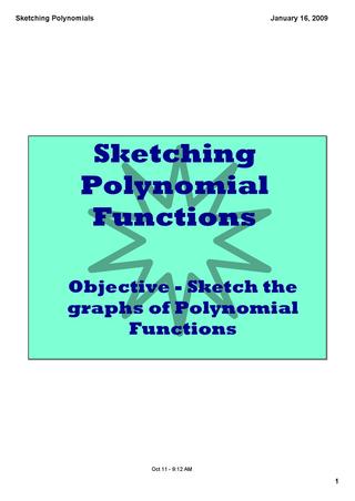 320x452 Sketching Polynomials - Sketching Polynomials