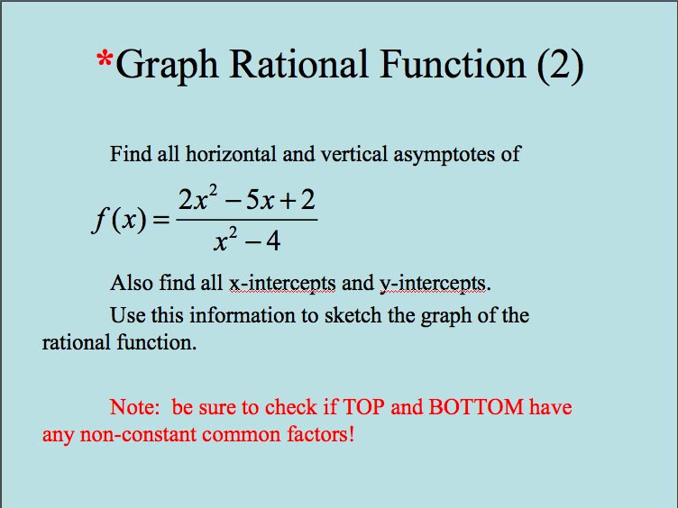 752x564 Flash Tutorials And Sample Problems - Sketching Rational Functions