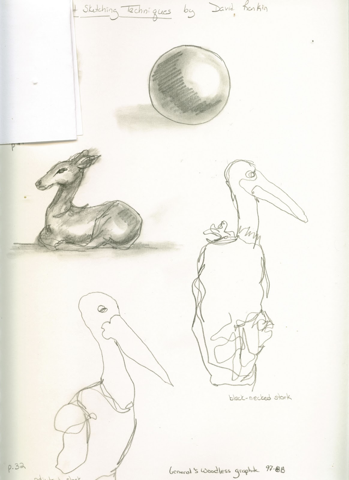 1163x1600 Deb Dugan Fast Sketching Techniques - Sketching Techniques