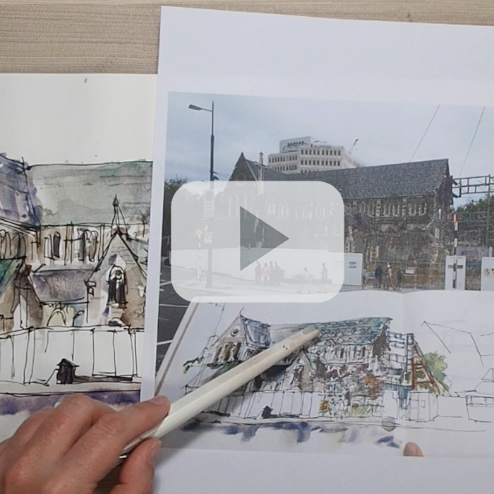 700x700 Video Travel Sketching Tips From My Nz Sketchbooks - Sketching Tips