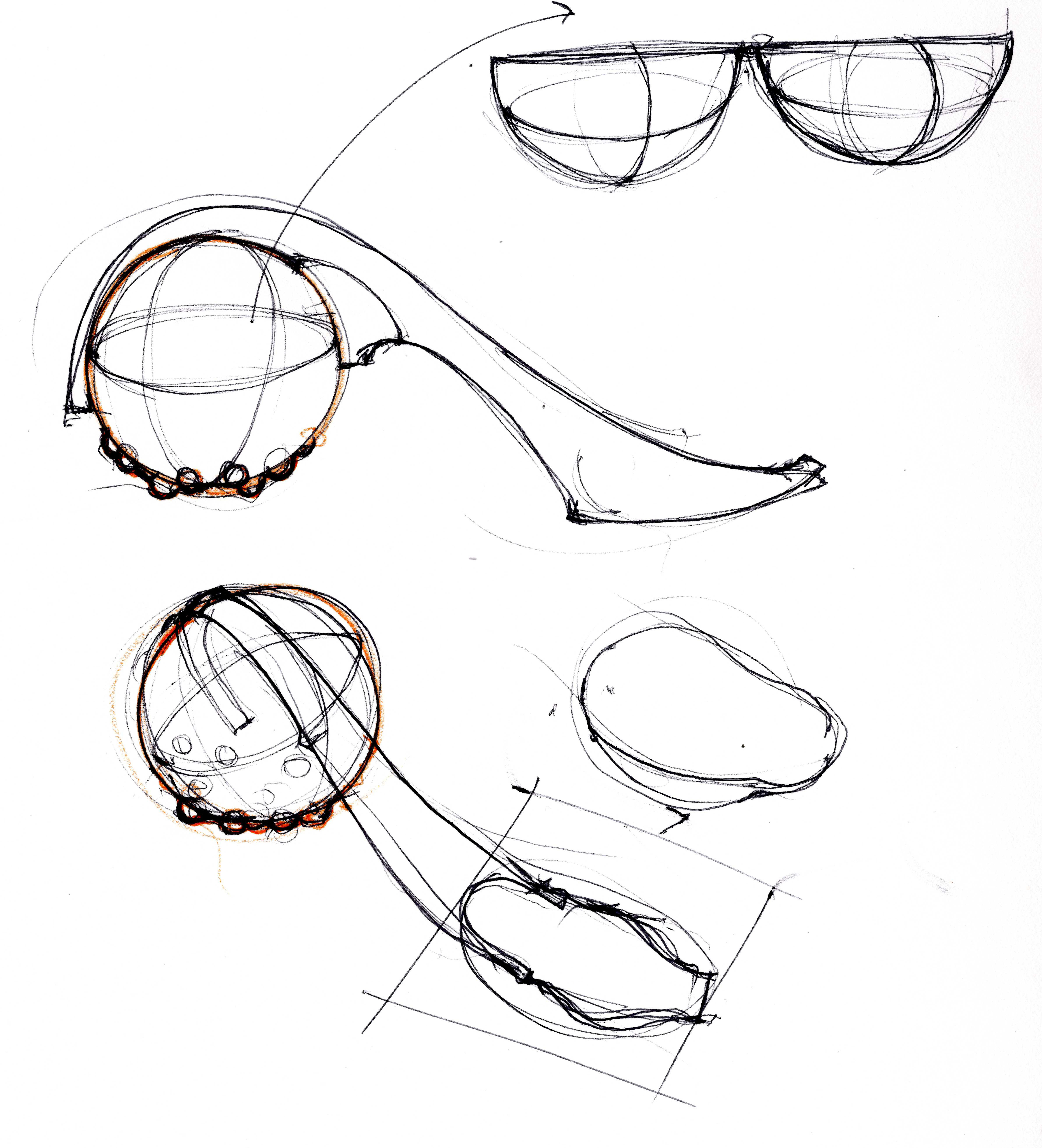 4760x5244 Utensil Sketches Marius J. - Sketching Utensils