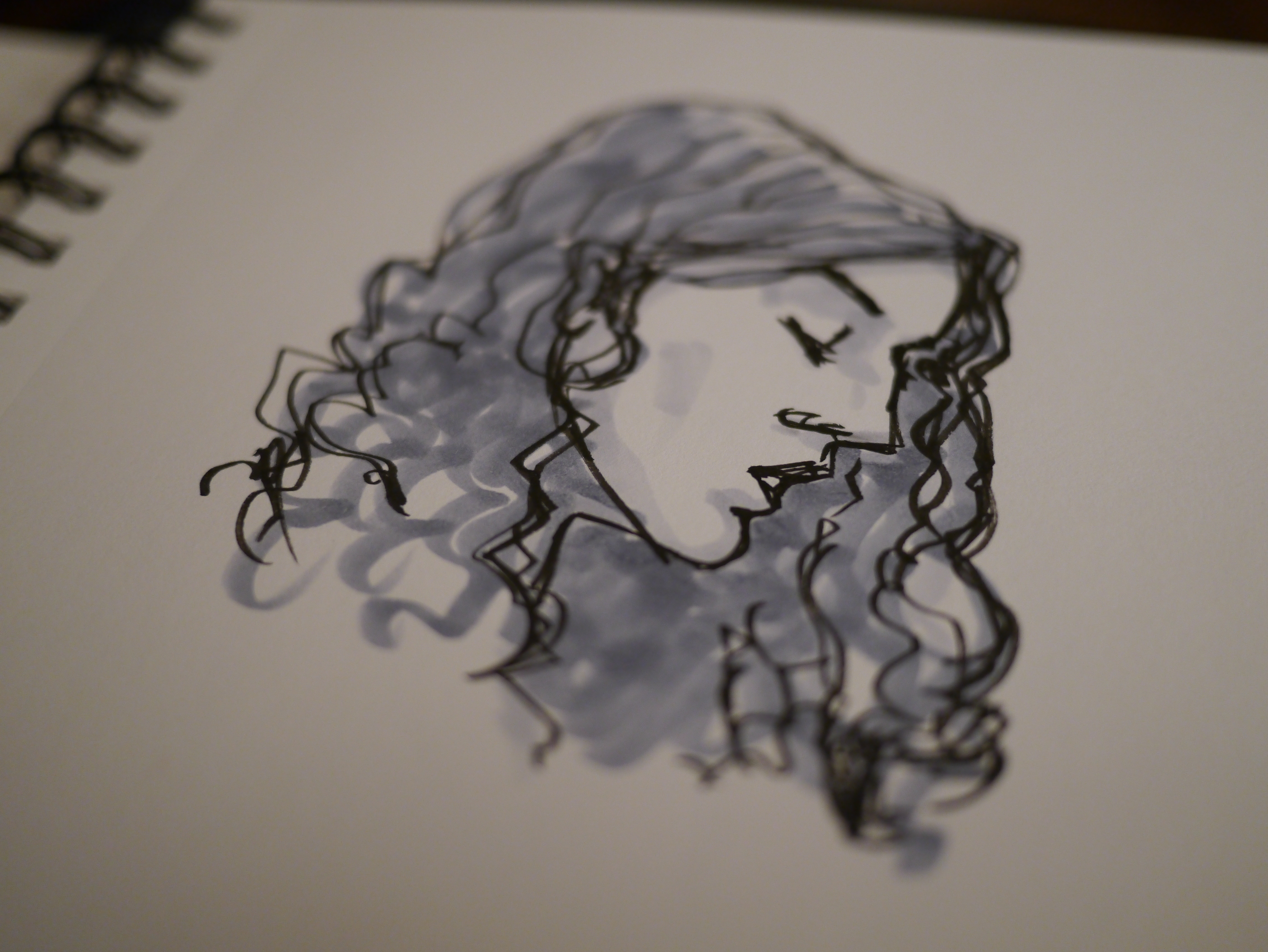 4592x3448 Sketching With Markers Ilooshka - Sketching With Markers