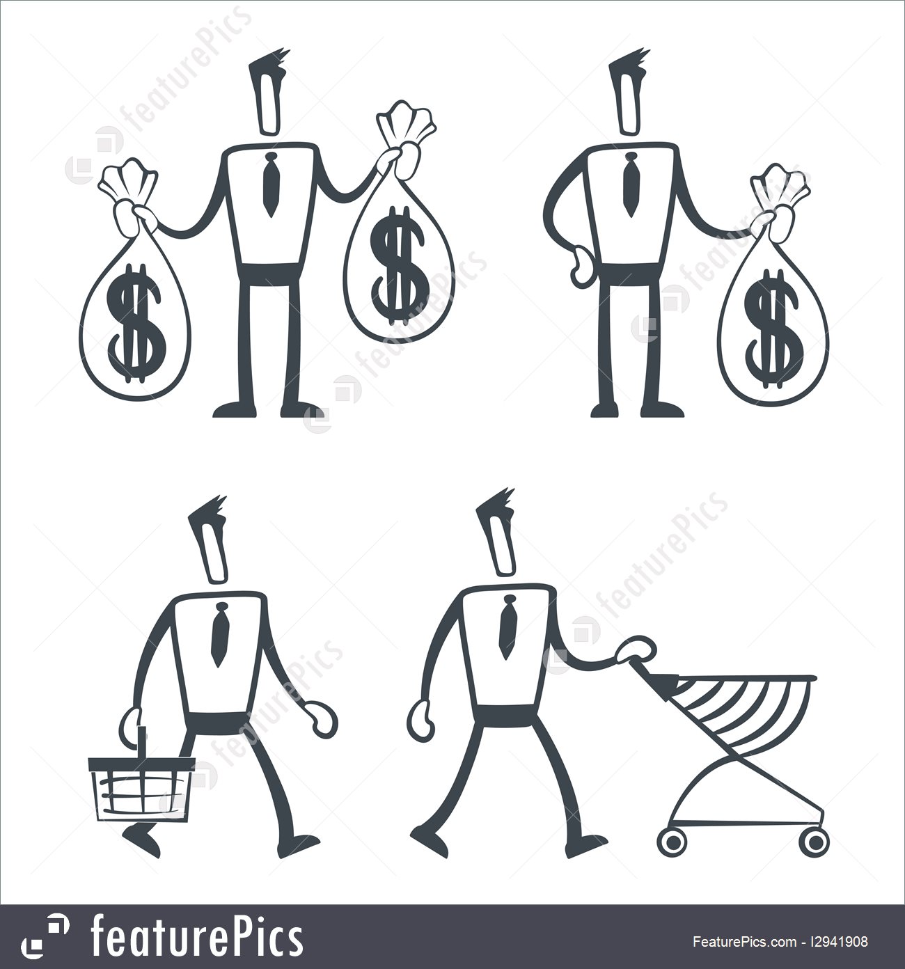 1300x1392 Sketch Man Stock Illustration I2941908 - Sketchman