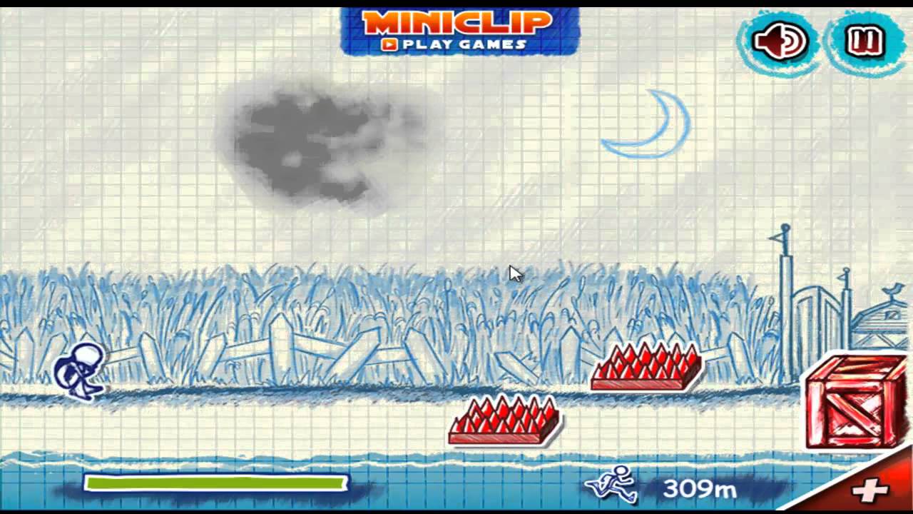 1280x720 Sketch Man A Stick Man With A Gun - Sketchman Cheats