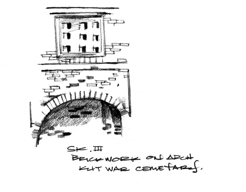 1024x799 Graphite Sketch Of The Detail Brick Work - Sketchs World Division