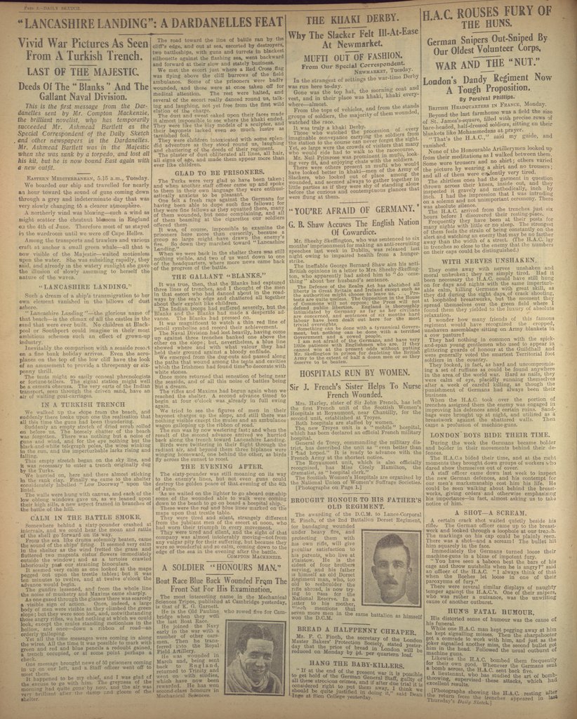 822x1024 Daily Sketch, Number 1956, June 16, 1915 Viewer World Digital - Sketchs World Division