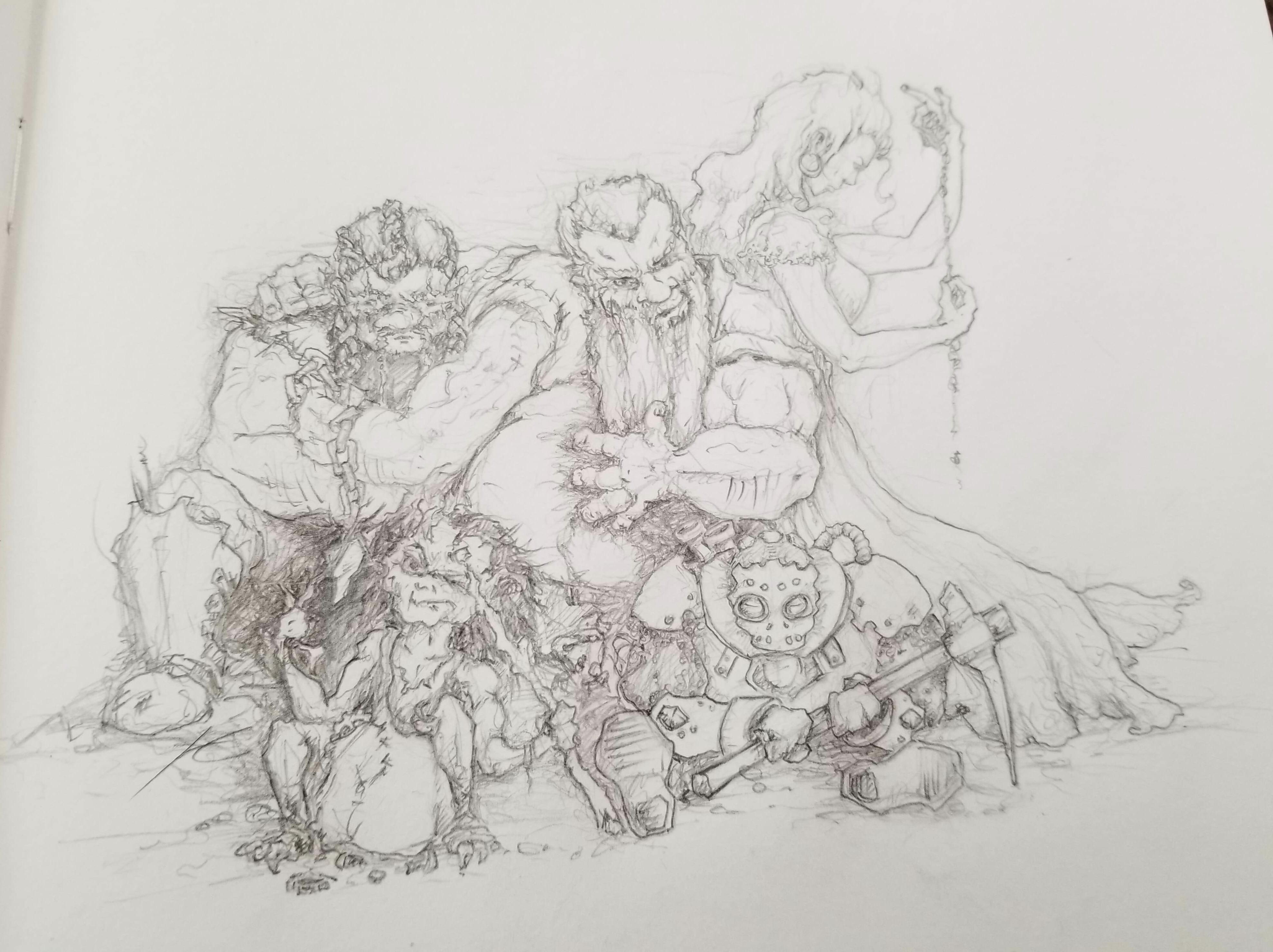 3955x2959 Just A Sketchy Sketch From One Of My Players. Infuriating How - Sketchy Sketch