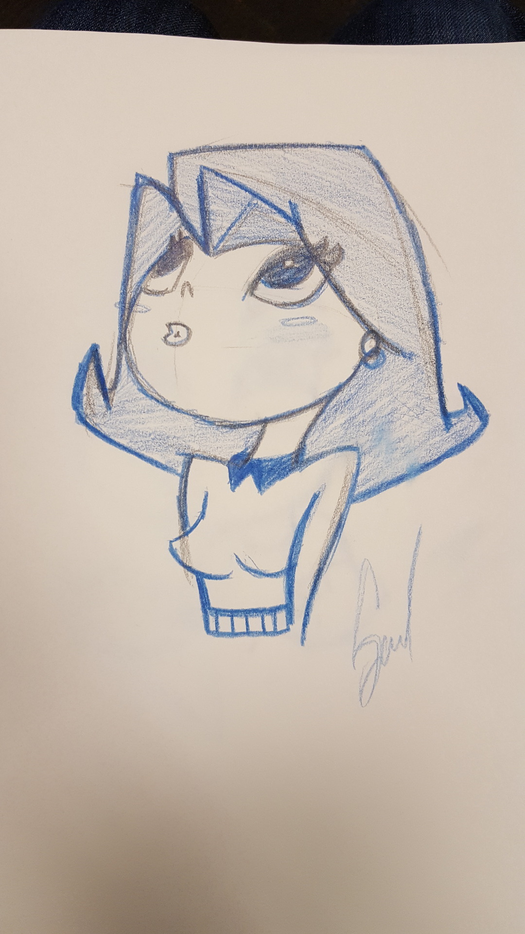 1080x1920 Sand Mcunicorn Sketchy Sketch From Work! Life Has Gotten Quite - Sketchy Sketch