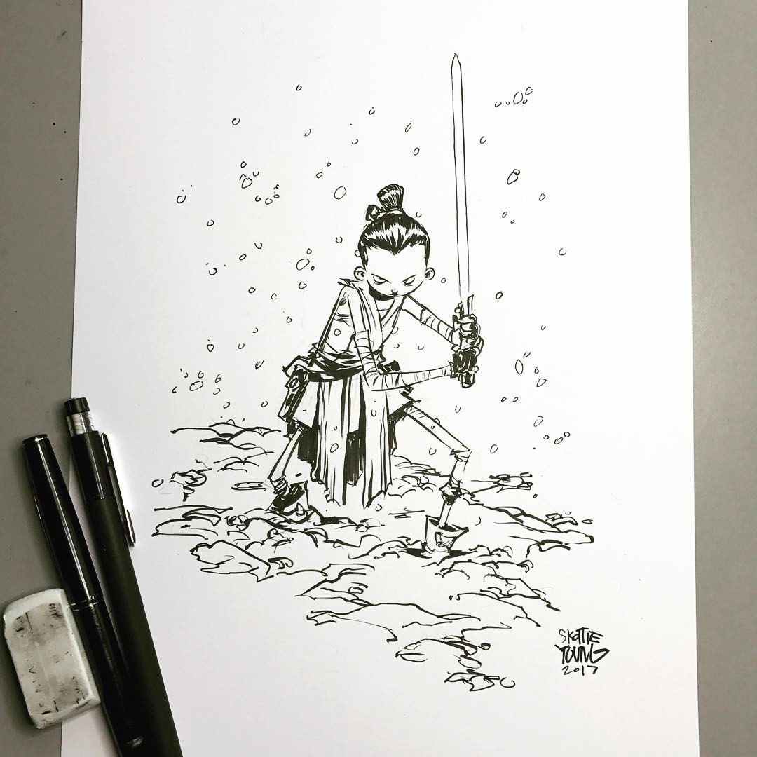 1080x1080 Skottie Young (Person) - Skottie Young Sketch