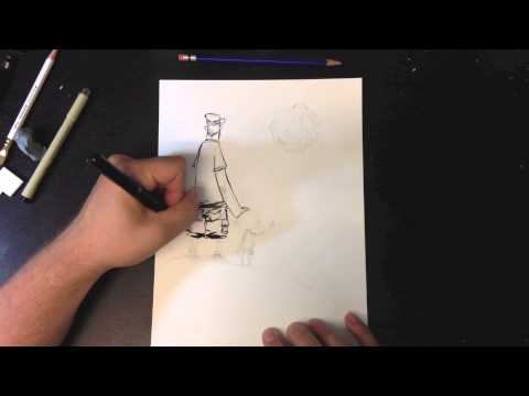 480x360 Skottie Young Daily Sketch Let The Moon Say Hi To Me - Skottie Young Sketch