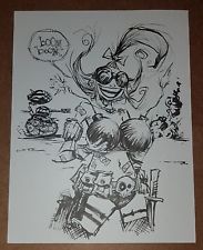 183x225 Skottie Young Original Colored Art Fairy Artwork Sketch - Skottie Young Sketch