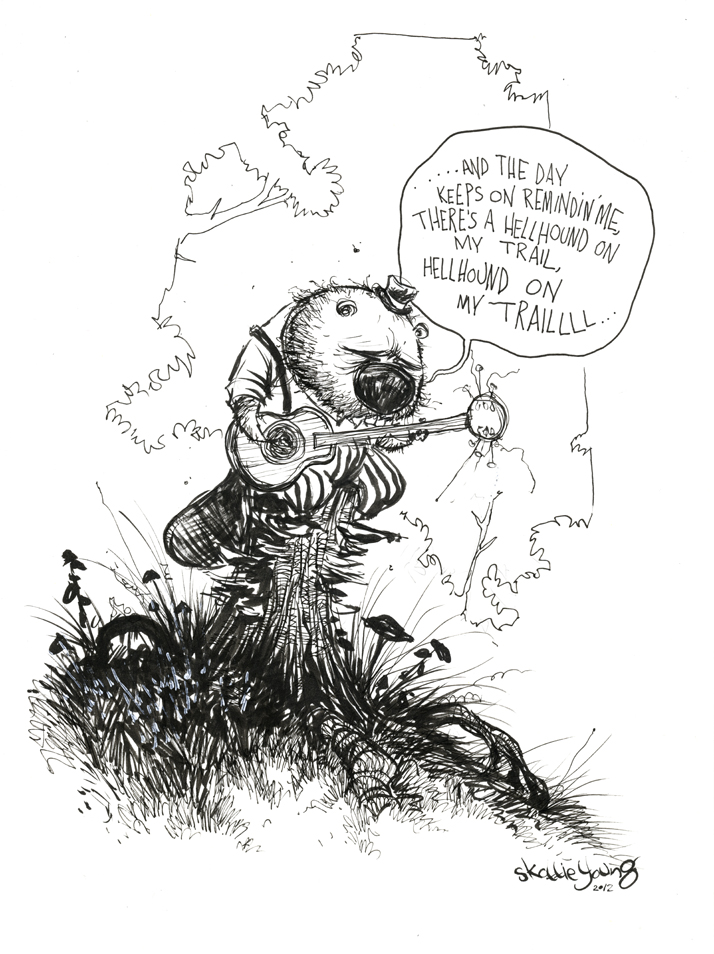 714x954 Beaver Blues By Skottieyoung - Skottie Young Sketch