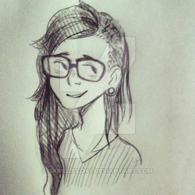 400x400 Skrillex Sketch By Skrillexshy - Skrillex Sketch