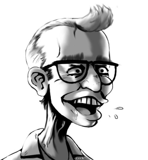 504x547 Artistic Carl Carl The Cuck And Aids Skrillex Know Your Meme - Skrillex Sketch