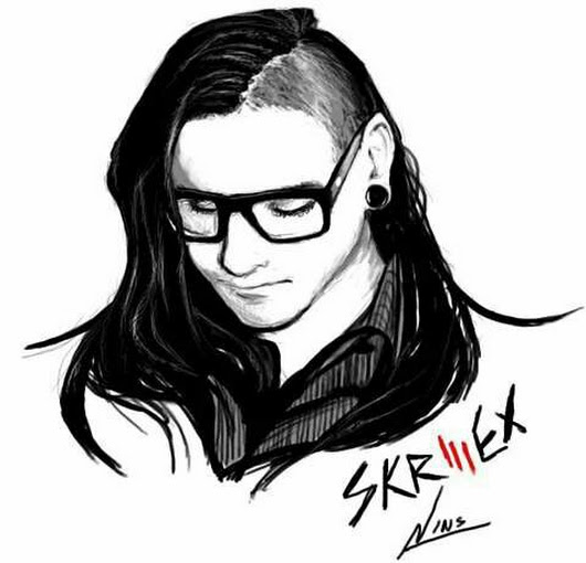 530x510 Fotos De Skrillex - Skrillex Sketch