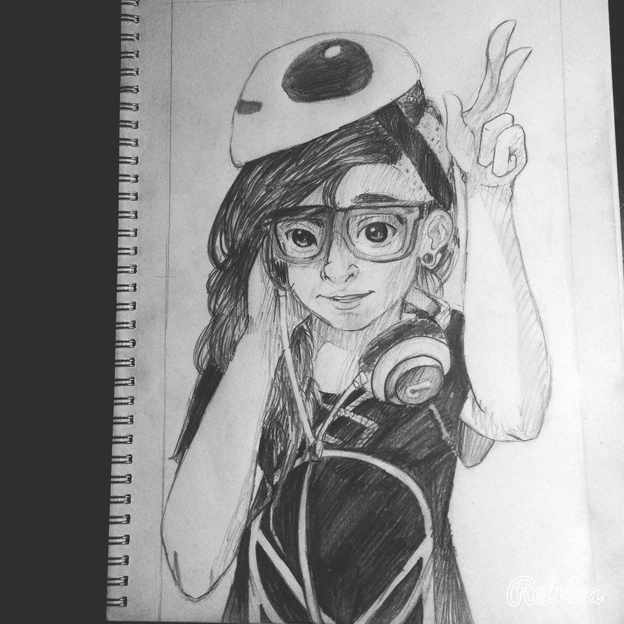 894x894 Happy Birthday Skrillex ! By Omg90skid - Skrillex Sketch