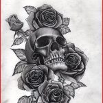150x150 Skull And Rose Drawing 140088 Skull Rose Sketch Ink Envy Amp Ideas - Skull Rose Sketch