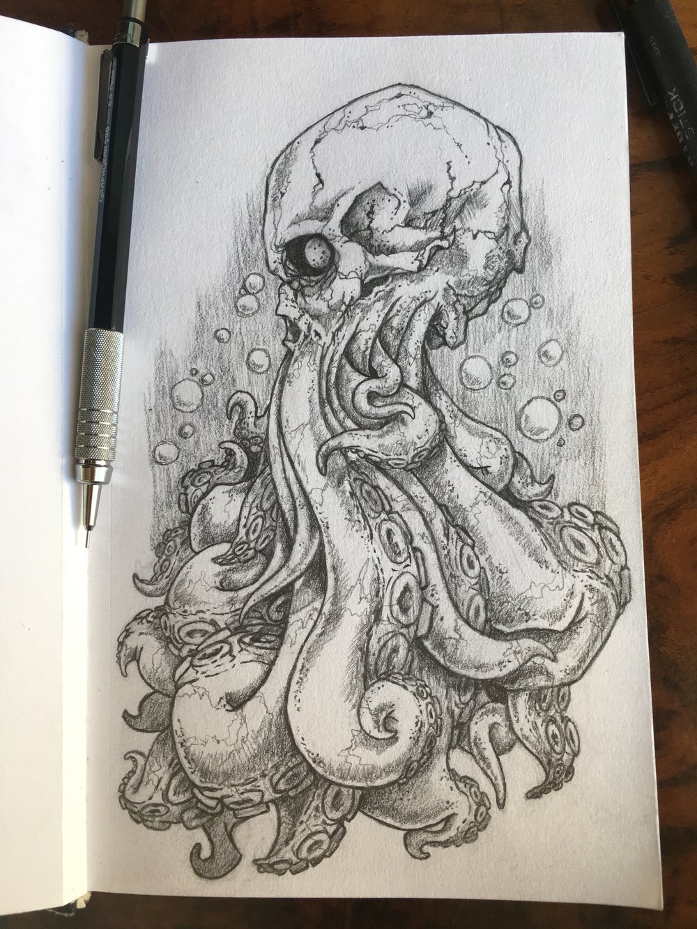 1000x1333 Simon Ong Designs - Skull Sketch