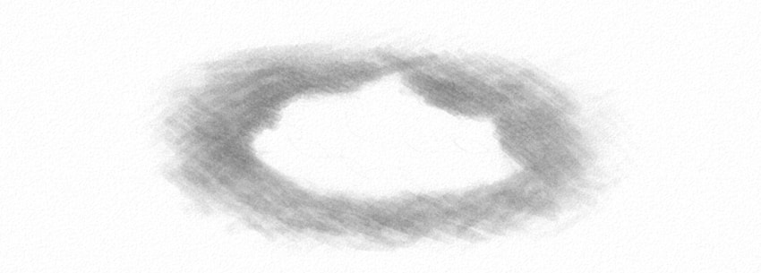850x305 How To Draw Clouds And Sky - Sky Pencil Sketch